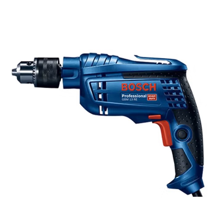 BOSCH/博世 电动锤钻 GBM13RE 功率：600W 额定电压：220V 最大夹头直径：13mm最大钻孔直径：13mm最大钻孔直径(金属/木材)：13/30mm 单位:把