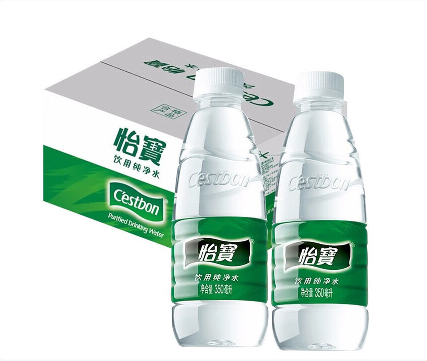 YIBAO/怡宝 饮用水 350ml*24瓶/箱  供货区域：太仓市 单位:箱
