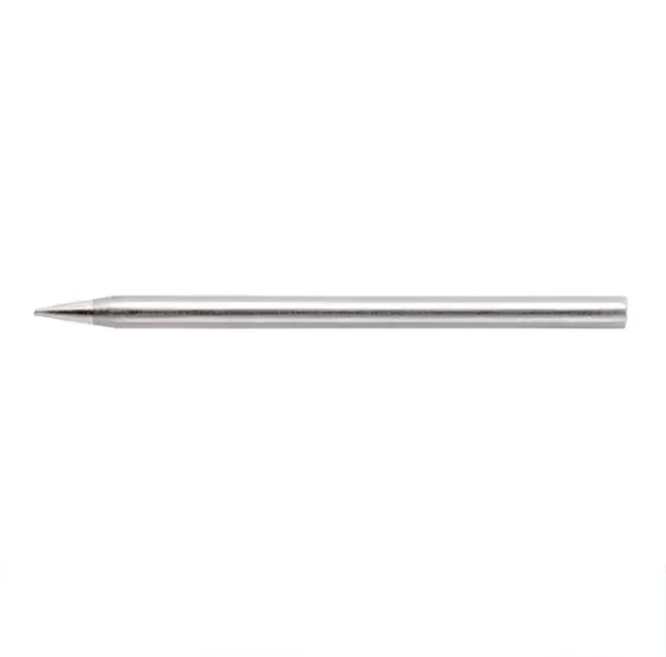 SATA/世达 外热式长寿烙铁头 03212 头部形态：尖头 功率：40W 长度：75mm 直径(B)：5mm 头部尺寸(C)：R0.5 单位:个