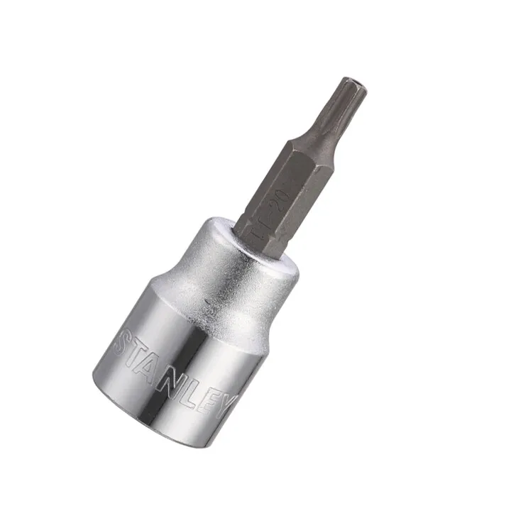 STANLEY/史丹利 10MM系列中孔花形旋具套筒 93-085-1-22 TT25 单位:把
