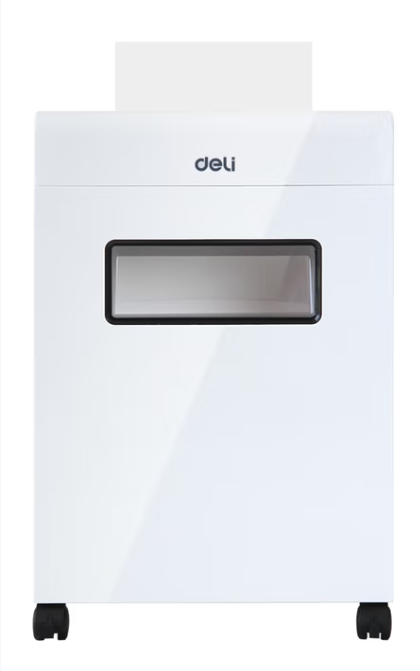 DELI/得力 碎纸机 9911 白色(台) 单次碎纸8张 16L 单位:台