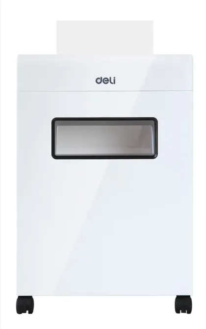 DELI/得力 碎纸机 9911 白色(台) 单次碎纸8张 16L 单位:台