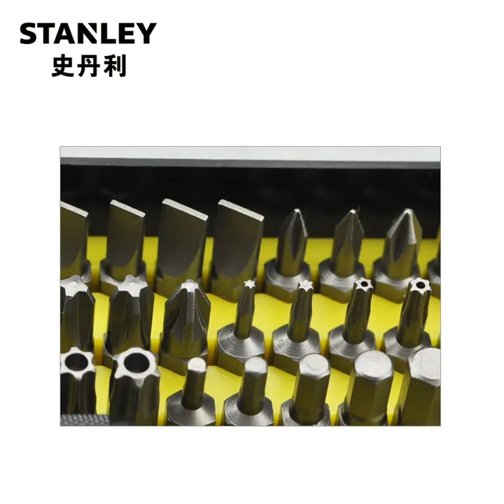 STANLEY/史丹利 31件6.3MM系列旋具头和快脱磁性接杆组套 63-402-23 B 单位:套