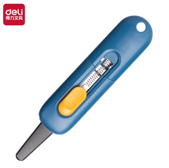 DELI/得力 美工刀 TD700 颜色：蓝色 单位:把