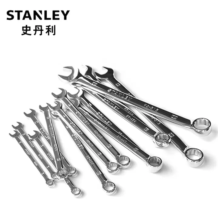 STANLEY/史丹利 强力型公制精抛光两用长扳手 85-587-1-22 规格：7mm 单位:把