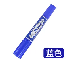 ZEBRA/斑马 大双头记号笔 MO-150-MC-BL 规格:6mm/1.5~2mm 颜色:蓝色 包规:10支/盒 单位:支