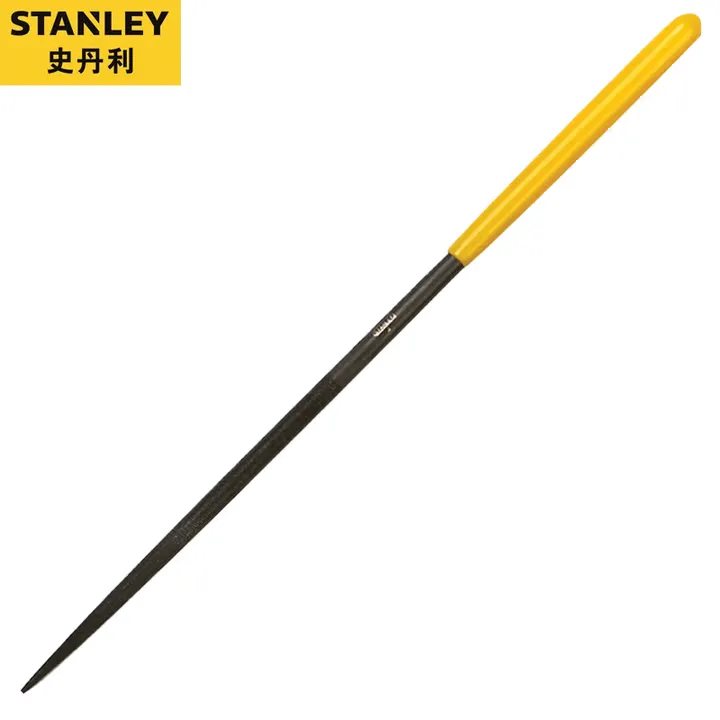 STANLEY/史丹利 尖头圆钢锉 22-424-23 尺寸：3×140mm 单位:把